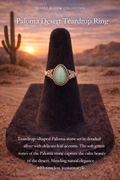 Paloma Desert Teardrop Ring