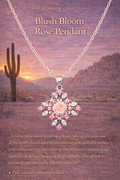 Blush Bloom
Rose Pendant