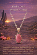Thulite Oasis
Pendant Necklace