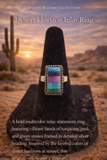 Desert Horizon Inlay Ring