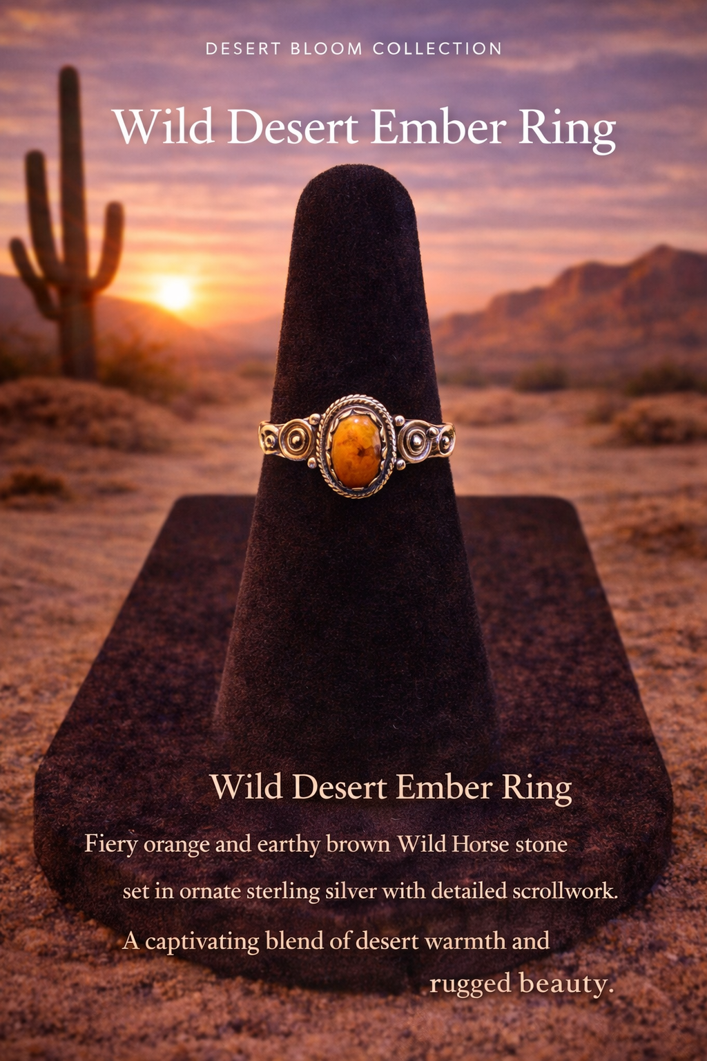 Wild Desert Ember Ring