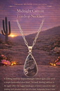 Midnight Canyon
Teardrop Necklace