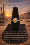 Desert Aurora Opal Ring