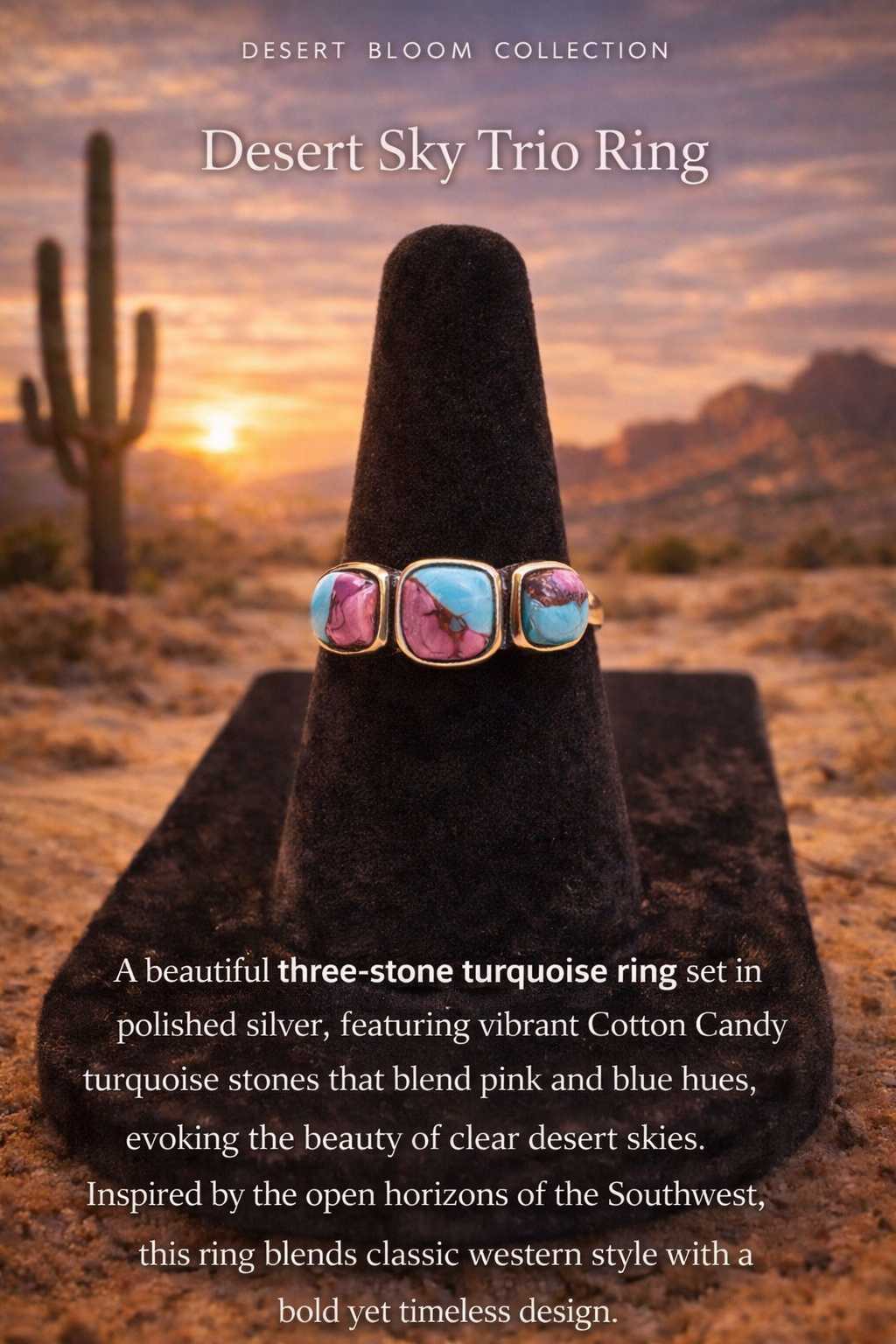 Desert Sky Trio Ring