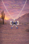 Night Sky
Bow Necklace