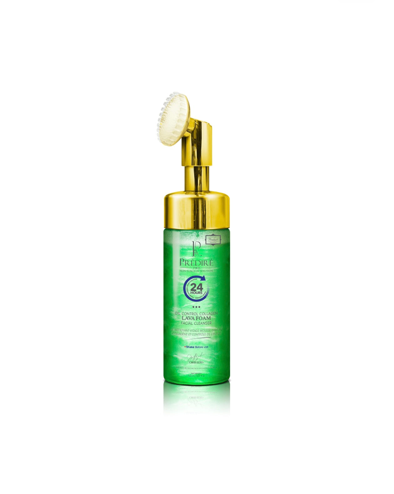 PREDIRE PARIS
Oil Control Teal Lava Foam Facial Cleanser with Collagen and Stem Cell Technology (Enriched with Vitamin E & A)