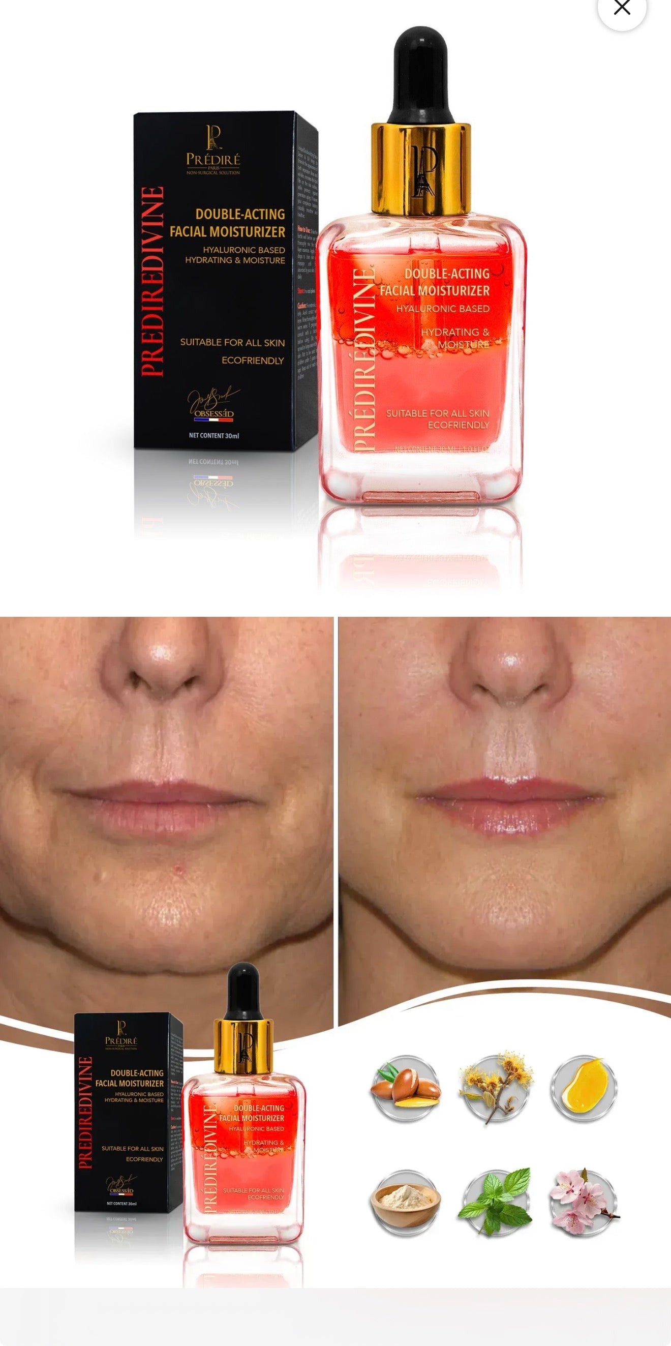 Predire Divine Double Acting Facial moisturizer
