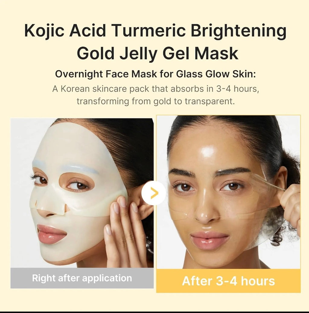 Kojic Acid Turmeric Gold Jelly Gel Mask