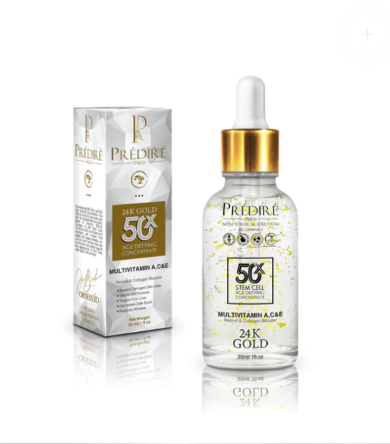Predire 24K Gold Leaf 50X Age Defying Concentrate
