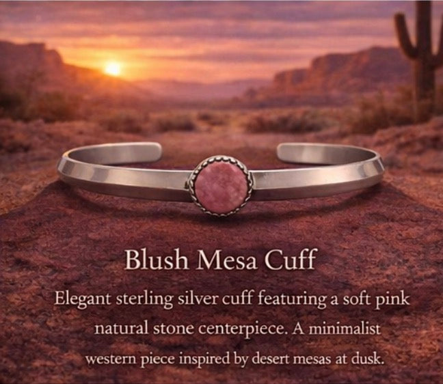 Blush Mesa Cuff