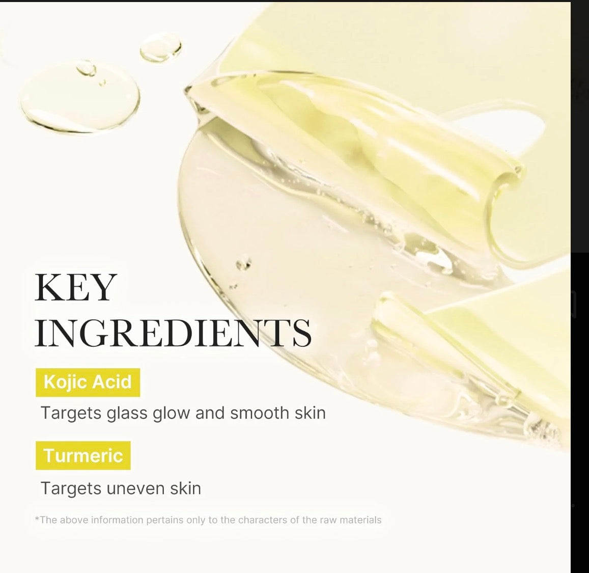 Kojic Acid Turmeric Gold Jelly Gel Mask