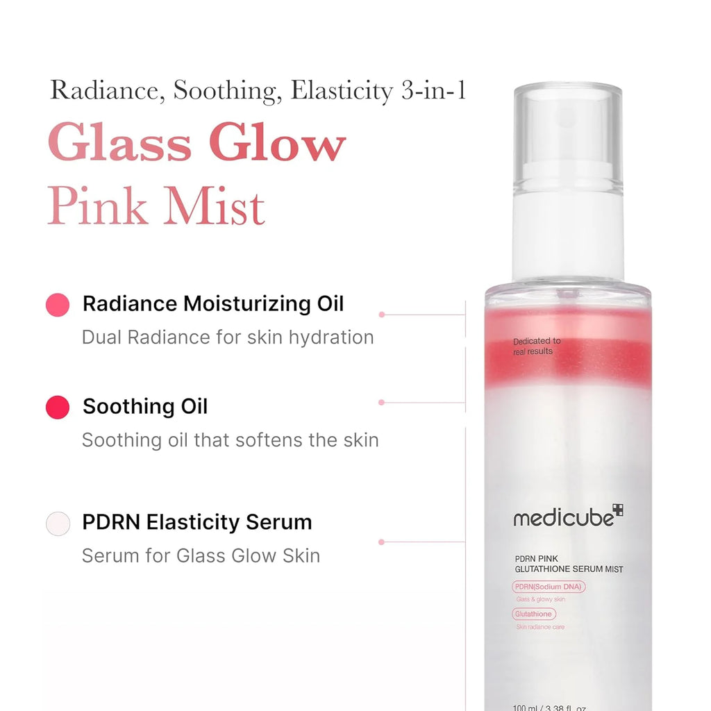 Medicube PDRN Pink Glutathione Serum Mist