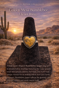 Golden Mesa Bumblebee
Heart Ring