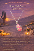 Desert Blush Aurora
Opal Necklace